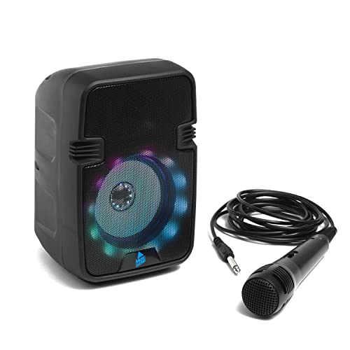 Music Sound | Speaker Karaoke | Speaker Bluetooth Con Luce Led - 5 Watt Di Potenza