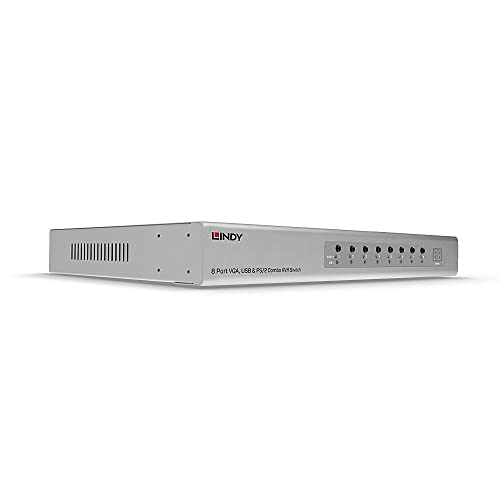 Lindy 8 Port Vga Usb & Ps/2 Kvm Switch