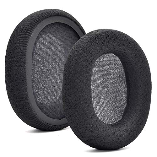 Tessuto Nero Sostituzione Ear Pads Cuscino Per Steelseries Arctis 3 5 7 Fascia Cuffia