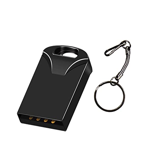 Super Mini Usb Memory Stick Flash Drives Thumb Drive Pen Sticks Con Impermeabile Antipolvere Antiurto (2Gb Nero)