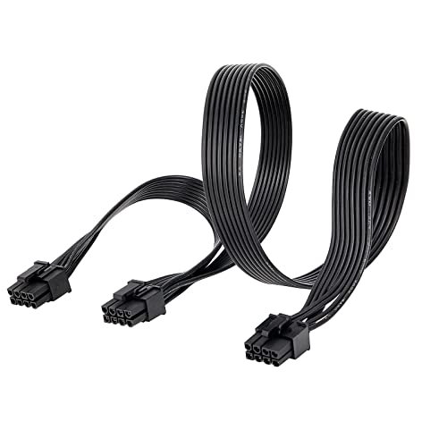 Cavo Adattatore Di Alimentazione Pci-E 8 Pin Maschio A Doppio 8 Pin (6+2) Maschio Per Evga Cavo Di Alimentazione Modulare Per Scheda Grafica 8 Pin Spl