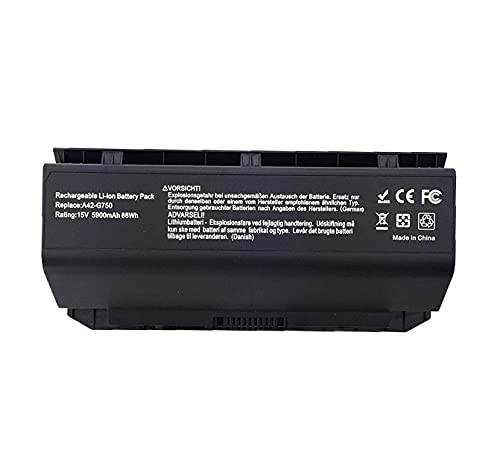 A42-G750 Sostituzione Della Batteria Del Laptop Per Asus Rog G750Jh-Db71 T4106H G750Jha G750Jm-Ds71 G750Js-Rs71 Ds71 Ts71 T4064H T4069H G750Jw-Db71 G7