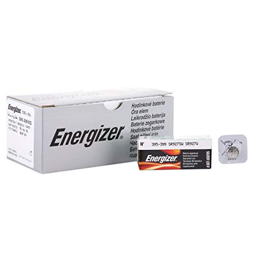 2Pc Energizer 395 399 Sr927Sw Sr927 W Argento Ossido Orologio Batteria