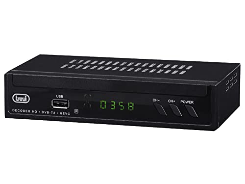 Trevi - Decoder Digitale Terrestre Hd Dvbt-T2 Codec H.265 10 Bit He 3378 T2 It No Size