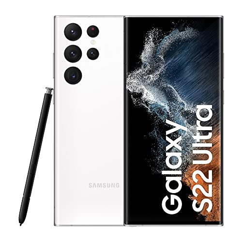 Samsung Galaxy S22 Ultra 5G Smartphone Android Senza Sim, 8 Gb Ram E 128 Gb Memoria Interna, Display 6.8’’¹ Dynamic Amoled 2X, 5 Fotocamere, 108Mp, Ph