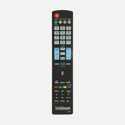 Telecomando Compatibile Con Tutti I Modelli Di Lg Tv, Lcd, Led, Plasma E 4K. Completo Di Tutte Le Funzioni E Tasti Conformi Al Telecomando Originale L