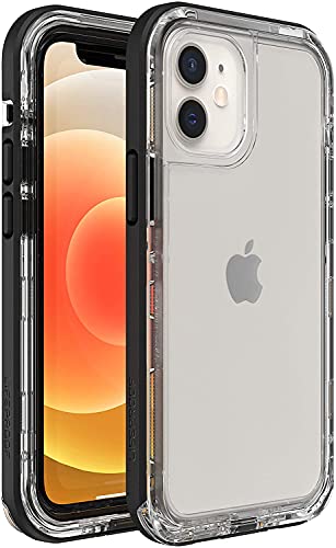 Lifeproof Per Apple Iphone 12 Mini, Custodia Sottile Resistente A Cadute, Polvere E Neve, Gamma Next , Trasparente/Nero
