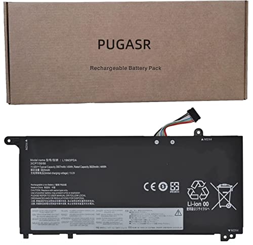 Pugasr L19M3Pda Laptop Battery Compatible With Lenovo Thinkbook 14 G2 Itl Are 14 G3 Acl Itl 14 G4 Aba Iap 15 G2 Itl Are 15 G3 Acl Itl 15 G4 Aba Iap Se