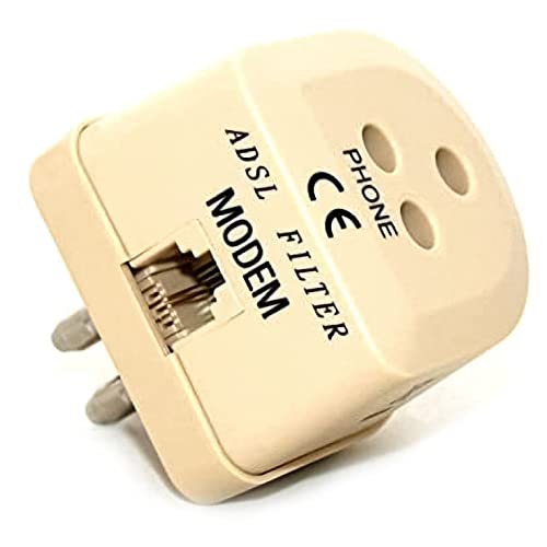 Adattatore Filtro Tripolare Adsl 6 Bobine Per Rete Telefonica