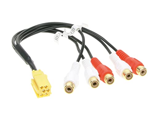 Csb Line Out Adapter Mini-Iso 5 X Rca Multicolore