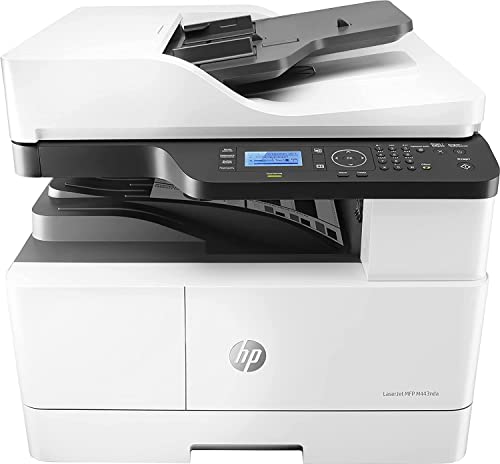 Hp Laserjet M443Nda 8Af72A, Stampante Multifunzione A4, Stampa Fronte E Retro Automatica In B/N, 25 Ppm, Usb, Gigabit Ethernet, Hp Smart, Scanner Pian