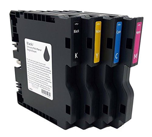 Karl Aiken 4 X Compatibile Gc41 Gc41 K – Cartucce Di Inchiostro Per Ricoh Ipsio Sg 2010L 2100 3100 7100 3110Sfnw
