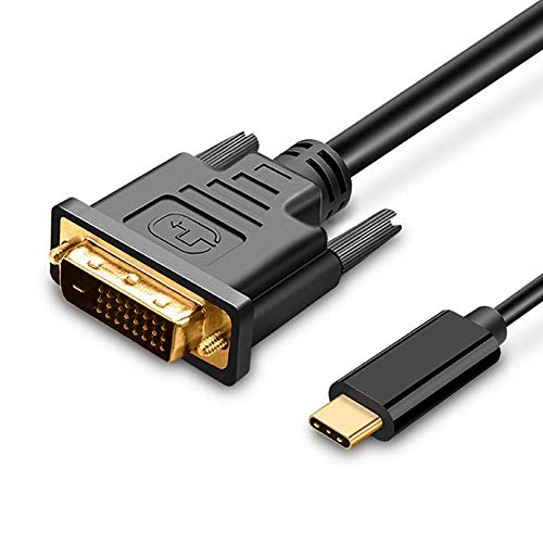 Upgrow, Cavo Da Usb-C A Dvi, 4K A 30 Hz, Da Thunderbolt A Dvi, Usb Tipo C A Dvi Femmina, 1,8 M, Compatibile Con Per Macbook Pro 2017-2020, Surface Boo