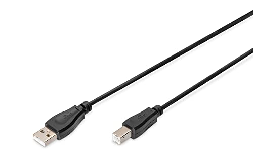 Assmann Electronic Ak-300102-010-S Cavo Usb 1 M Usb A Usb B Nero