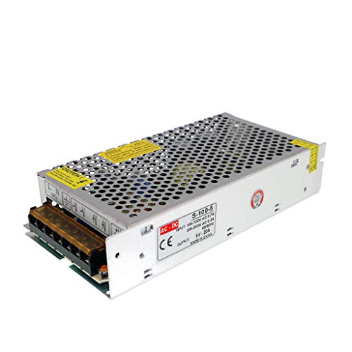 Alimentatore 5V 20A 100W Trasformatore Ac 110/220V A Dc 5 Volt 20 Ampere Alimentatore Per Led Striscia