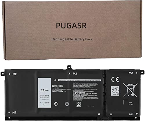 Pugasr H5Ckd Laptop Battery Compatible With Dell Vostro 5300 5401 5501 Latitude 3410 3510 Inspiron 5300 5401 5408 5501 5508 5400 7405 7300 7500 2-In-1
