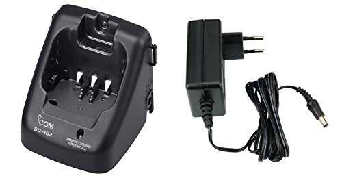 Icom Bc-162 "Originale" Carica Batteria Rapido Da Tavolo X Ic-M90, Ic-M31, Ic-Gm1600E, Ic-M33, Ic-M35