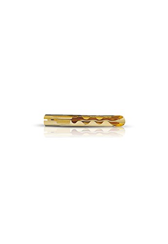 Oehlbach Banana Tube – Connettori Tubolari Per Cavo Altoparlante Fino A 4 Mm² – Placcato Oro – 10 Pezzi – Oro