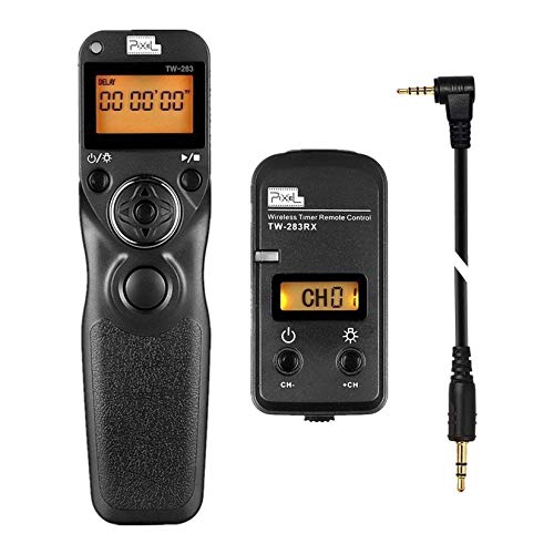 Pixel Pro 2.4Ghz Lcd Fotocamera Telecomando Timer Wireless Tw283-L1 Intervallometr Compatibile Con Panasonic S5 S1 G95 G91 Fz10002 G9 Gh5 G85 G81 Gx8