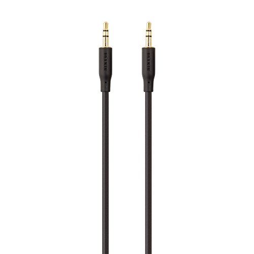 Belkin F3Y117Bt2M Cavo Audio Jack Maschio A Doppio Jacks Maschio, 2 M, Nero