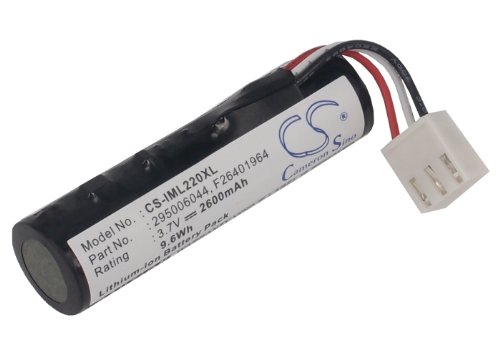 Techtek Batterie Compatibile Con [Ingenico] Iwe280, Iwl220, Iwl220 Gprs, Iwl250, Iwl250 Bluetooth, Iwl250 Gprs, Iwl251, Iwl251 Nfc, Iwl252, Iwl255, Iw