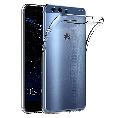 Aicek Cover Huawei P10, Cover Huawei P10 (5.1 Pollici) Silicone Case Molle Di Tpu Trasparente Sottile Custodia Per Huawei P10