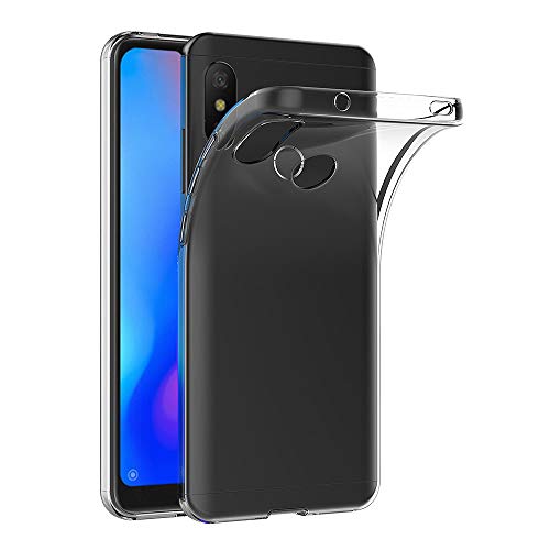 Aicek Cover Xiaomi Mi A2 Lite, Cover Xiaomi Mi A2 Lite Silicone Case Molle Di Tpu Trasparente Sottile Custodia Per Xiaomi Mi A2 Lite (5,84 Pollici)