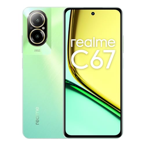 Realme C67 Smartphone 4G, 8+256Gb, Fotocamera Da 108Mp Con Zoom 3X In-Sensor, Processore Snapdragon 685 6Nm, Ultra Sottile Con Uno Spessore Di 7,59 Mm