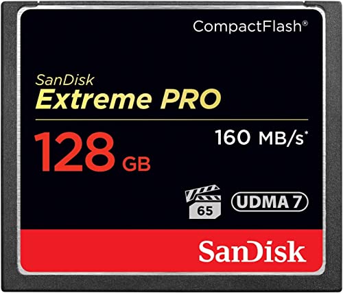 Sandisk 128Gb Extreme Pro Scheda Compactflash Fino A 160 Mb/S Udma 7 Vpg-65