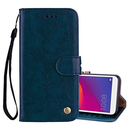 Compatibile Per Huawei Y5 (2018)/ Honor 7S Dra-L01 / Dra-L21 / Dra-L03 / Dra-L23 Custodia Cover Case Stand Flip Libro Gel Silicone Tpu Magnetica Porta