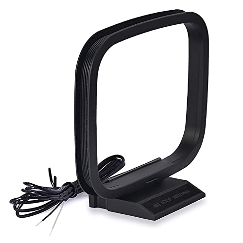 Bingfu Antenna Radio Am Loop Interni Con Filo Nudo 75 Ohm Per Oenon Panasonic Onkyo Marantz Amplificatore Ricevitore Stereo Casa Sintonizzatore Hifi R