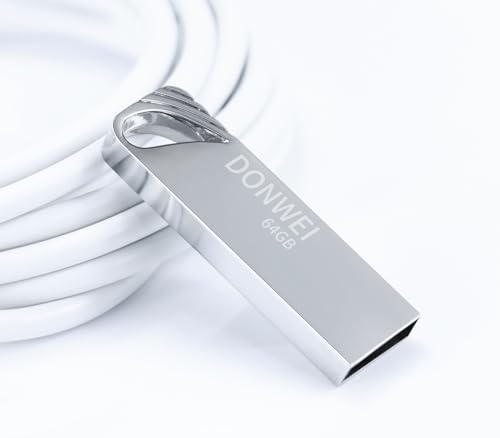 Chiavetta Usb,Chiavetta Usb 64 Gb,Usb 64 Gb,Pen Drive 64 Gb,Pendrive 64Gb,Metallo Memoria Stick Flash Drive Portatile Compatibile Con Laptop Auto E Al