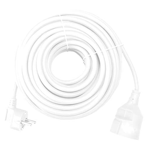 Silver Electronics 9212 Prolunga Elettrica, Bianco, 2 M