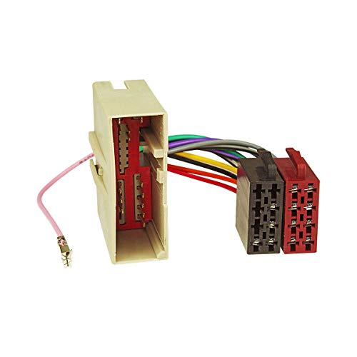 Tomzz Audio 7015-003 - Cavo Adattatore Radio Adatto Per Ford Fiesta, Fusion, Lincoln, Mercury Dal 2002 A Norma Iso A 16 Poli