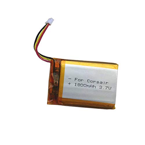Batteria Agli Ioni Di Litio Da 3,7 V 1800 Mah Per La Sostituzione Della Batteria Dell'Auricolare Corsair Void Gaming