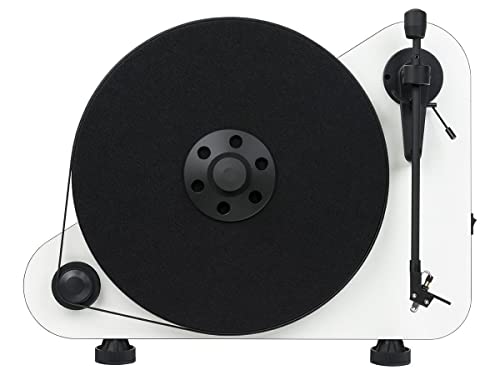 Pro-Ject Vte Bluetooth Giradischi A Posizionamento Verticale, Destro, Bianco
