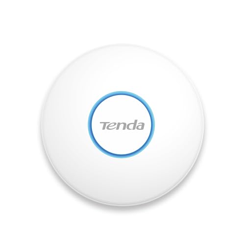 Tenda I27 Access Point Wifi 6 Ax3000, Dual Band Access Point Wifi 3000Mbps, Gestione Centralizzata, 400㎡ Di Copertura, Mu-Mimo, Ofdma, Montaggio A Sof