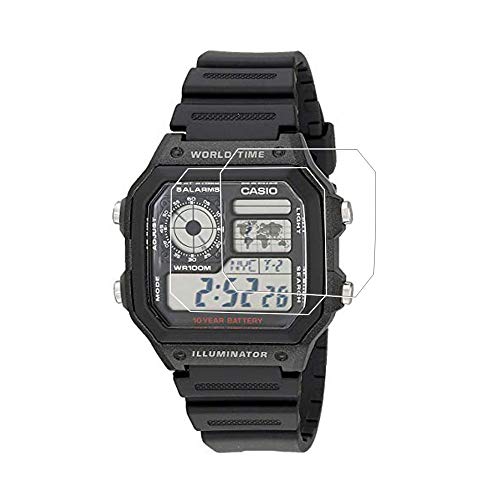 Zshion Pellicola Protettiva Per Schermo Per Casio Ae-1200/Ae-1300 A Prova Di Esplosione, Trasparente Hd, Ultra Sottile, Antigraffio, Per Casio Ae-1200