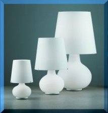 Rossini Illuminazione P.1304-35 - Lampada Tavolo Vetri Murano