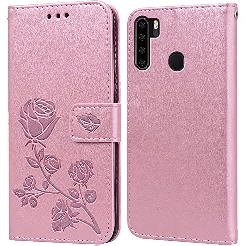 Cover Per Blackview A80 Plus/A80 Pro Custodia,Carta Fessura, Supporto Stand,Silicone Tpu,Flip Protettiva Case Per Blackview A80 Pro(6.49")