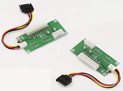 Kalea-Informatique Raddoppiatore Di Segnale Sincronizzatore Psu Atx. Consente Di Avviare Un Alimentatore Secondario All'Accensione Dell'Alimentatore P