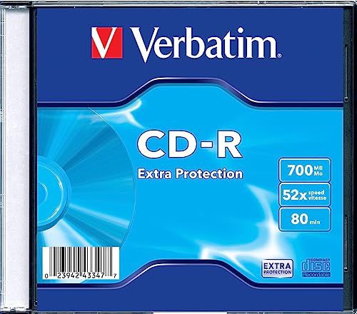 Verbatim Cd-R 80Min Datalife - Confezione Da 1