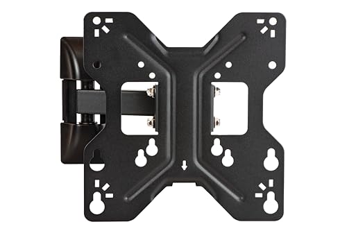 Link Lkbr02 Braccio Supporto A Muro A 2 Snodi Per Schermi 23-42" Fino A 30 Kg, Nero