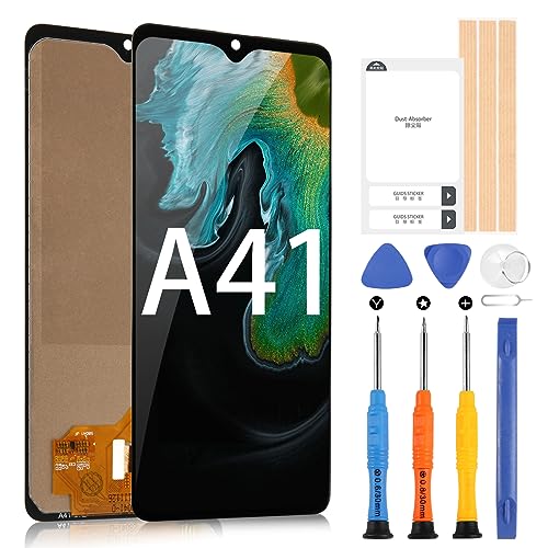 Arssly Lcd Display Per Samsung Galaxy A41 Sm-A415F Scv48 Sc-41A 6,1" Schermo Lcd Per Samsung A41 Tocco Schermo Digitalizzatore Assemblaggio Con Strume