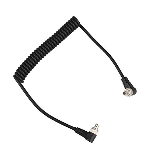 Futheda Cavo Di Prolunga Da Pc A Pc, Da Maschio A Maschio, Per Sincronizzazione Pc, Cavo A Spirale Da 30,5 Cm, Con Blocco A Vite, Compatibile Con Foto
