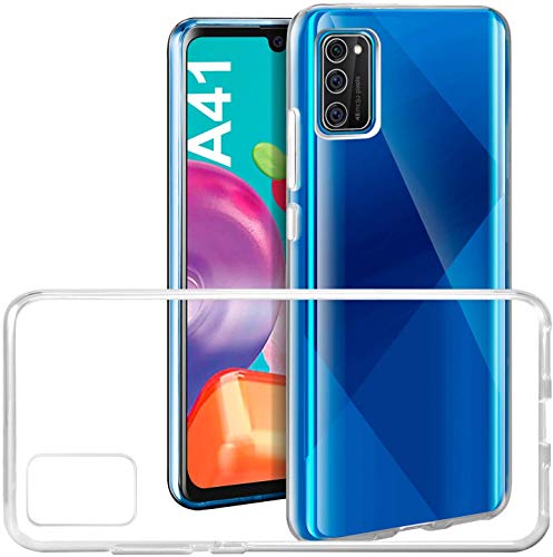 Captor Cover Trasparente Per Samsung A41, Custodia Tpu In Silicone Flessibile Morbida E Sottile, Protezione Full Body Con Bordo Rialzato Per Schermo E