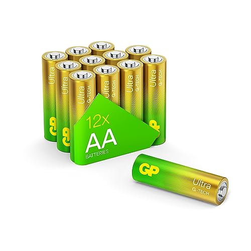 Batterie Aa Gp Ultra Alcaline 1,5 V, 12 Pezzi