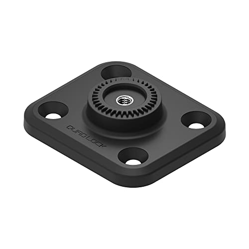 Quad Lock 360 Base - Rettangolo Piatto A 4 Fori