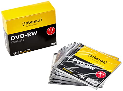 Intenso 4201632 Dvd-Rw Da 4.7 Gb, Argento