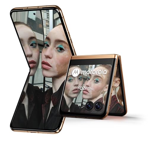 Motorola Razr 40 Ultra (Display Flessibile 6.9" Poled 165Hz, Display Esterno Full Screen 3.6" Poled, 5G, Selfie Cam 32 Mp, 8/256 Gb, 3800 Mah, Caricat